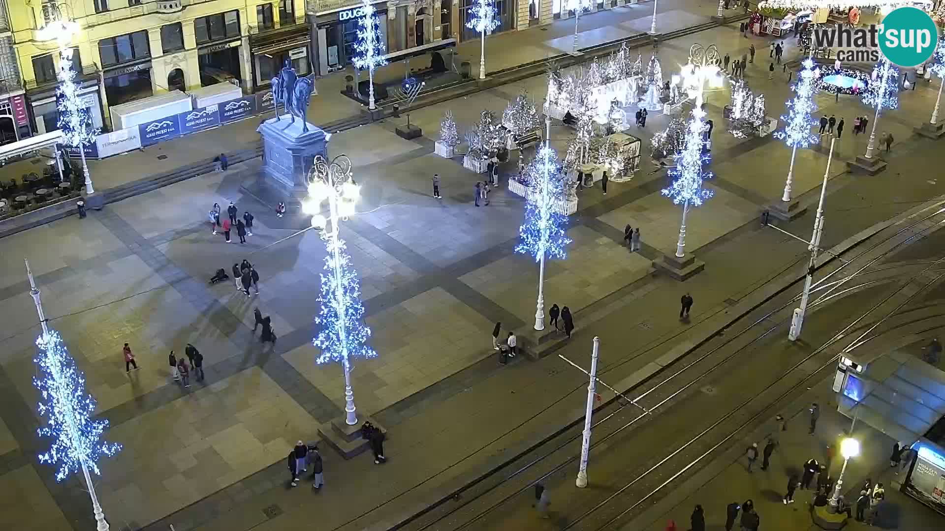 Webcam live Zagreb – Ban Jelačić Platz