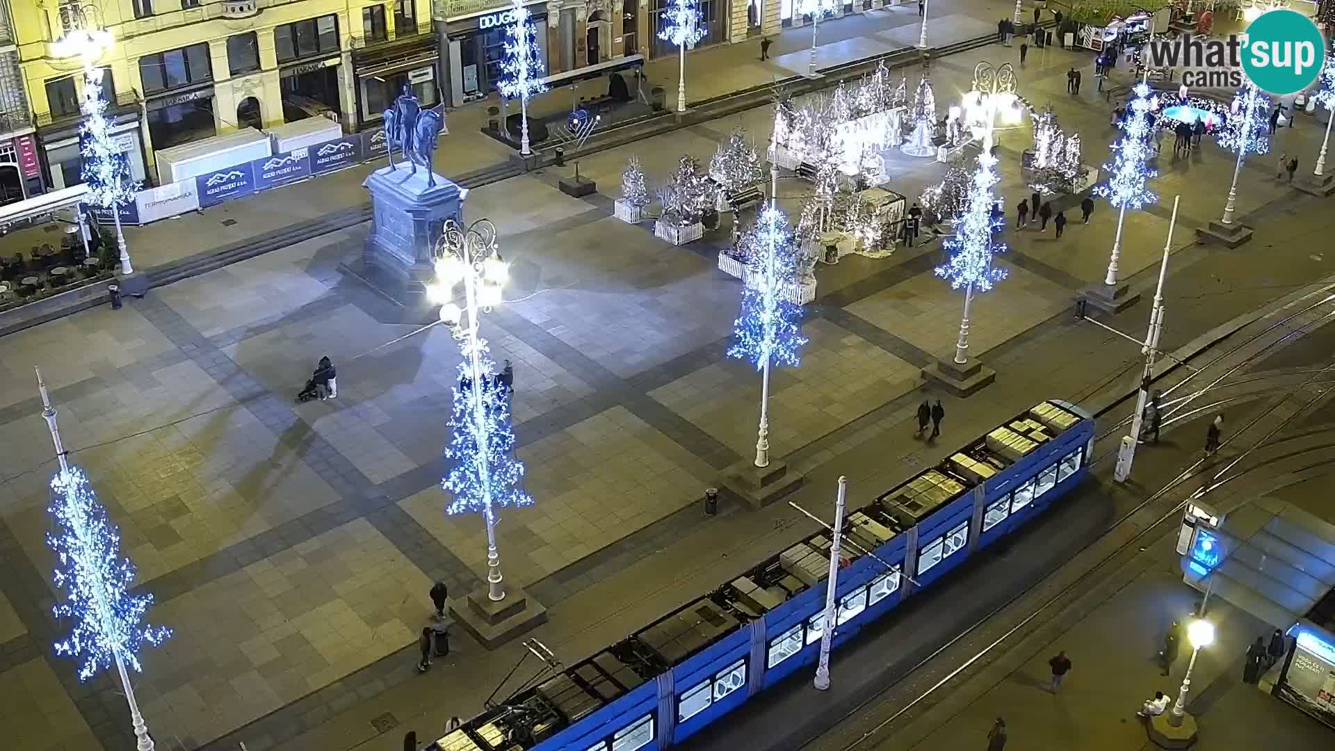 Webcam live Zagreb – Ban Jelačić Platz