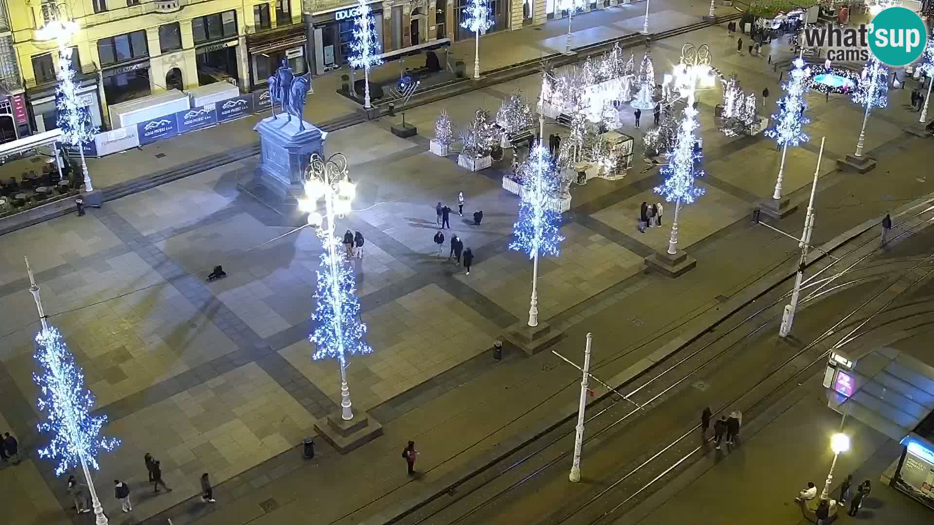 Ban Jelačić live cam Zagreb – Hotel Dubrovnik