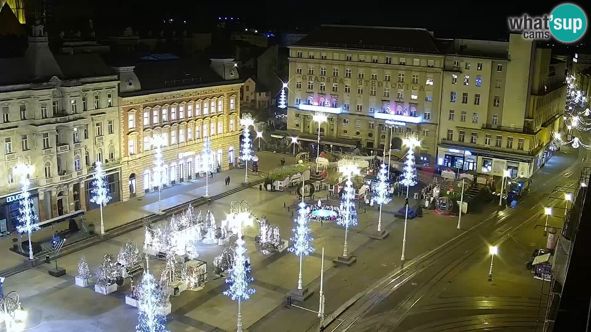 Webcam Zagreb – Ban Jelačić square