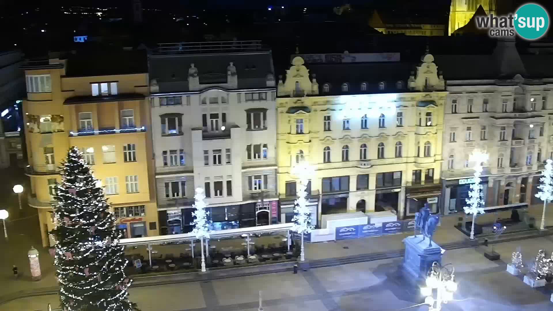 Ban Jelačić Platz  Live webcam Zagreb – Hotel Dubrovnik