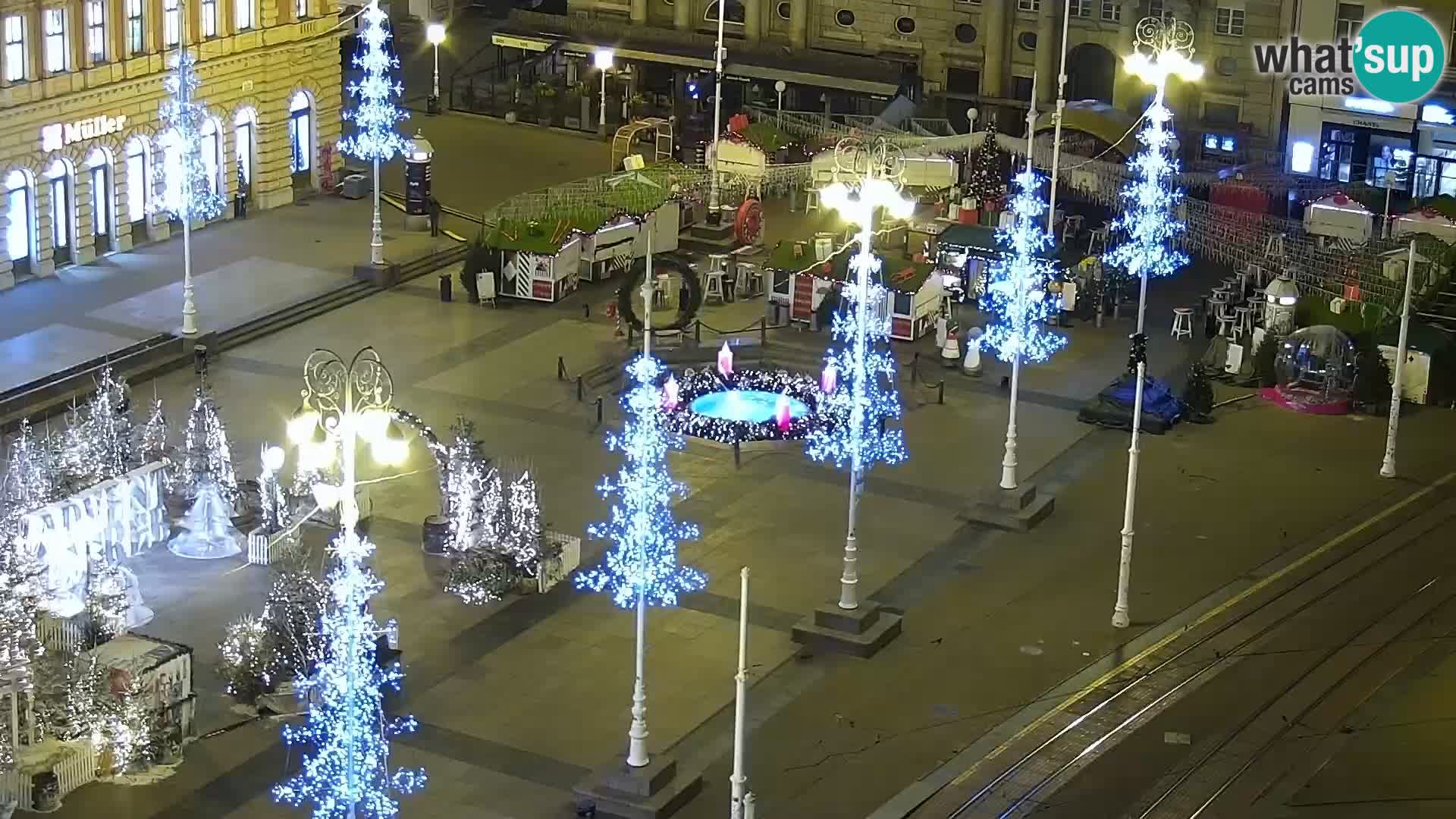 Webcam live Zagreb – Ban Jelačić Platz