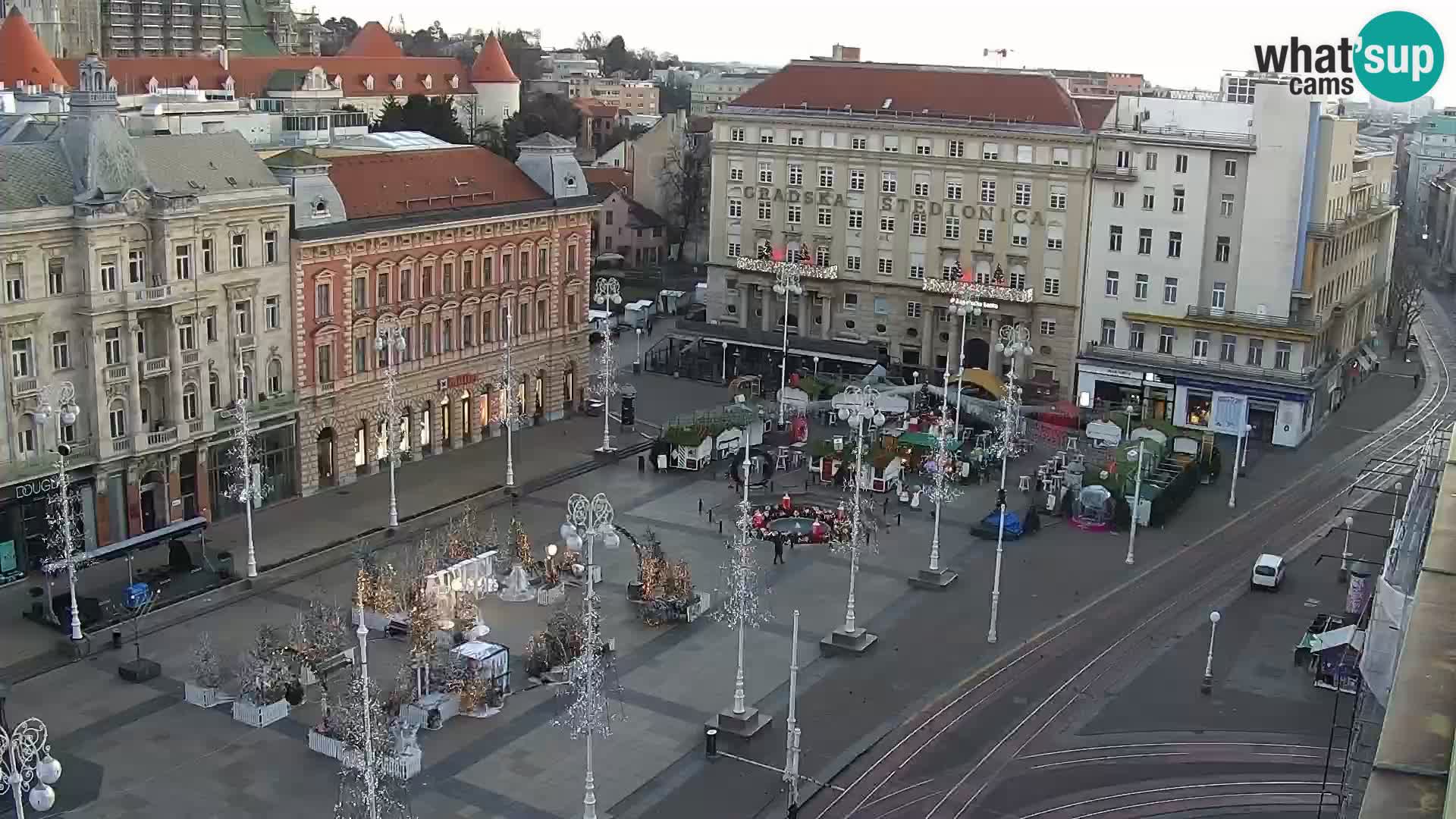 Webcam Zagreb – Ban Jelačić square