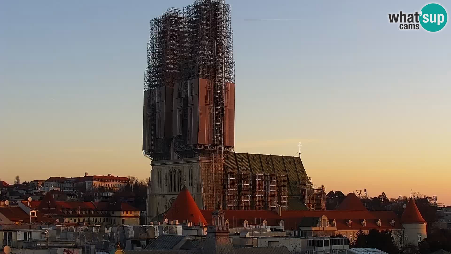 Zagreb – Bana Jelačića square panorama