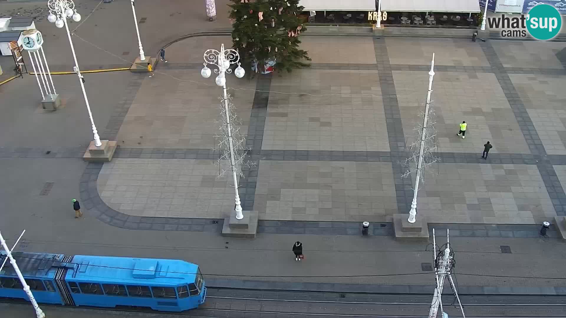 LIVE Webcam Zagreb Hotel Dubrovnik | Ban Jelačić square