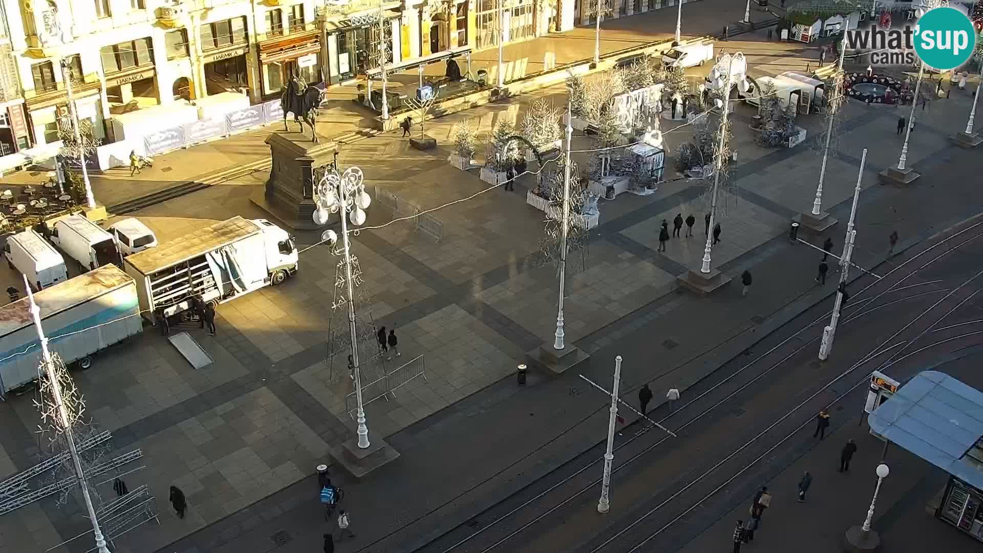 Webcam Zagreb – Ban Jelačić square