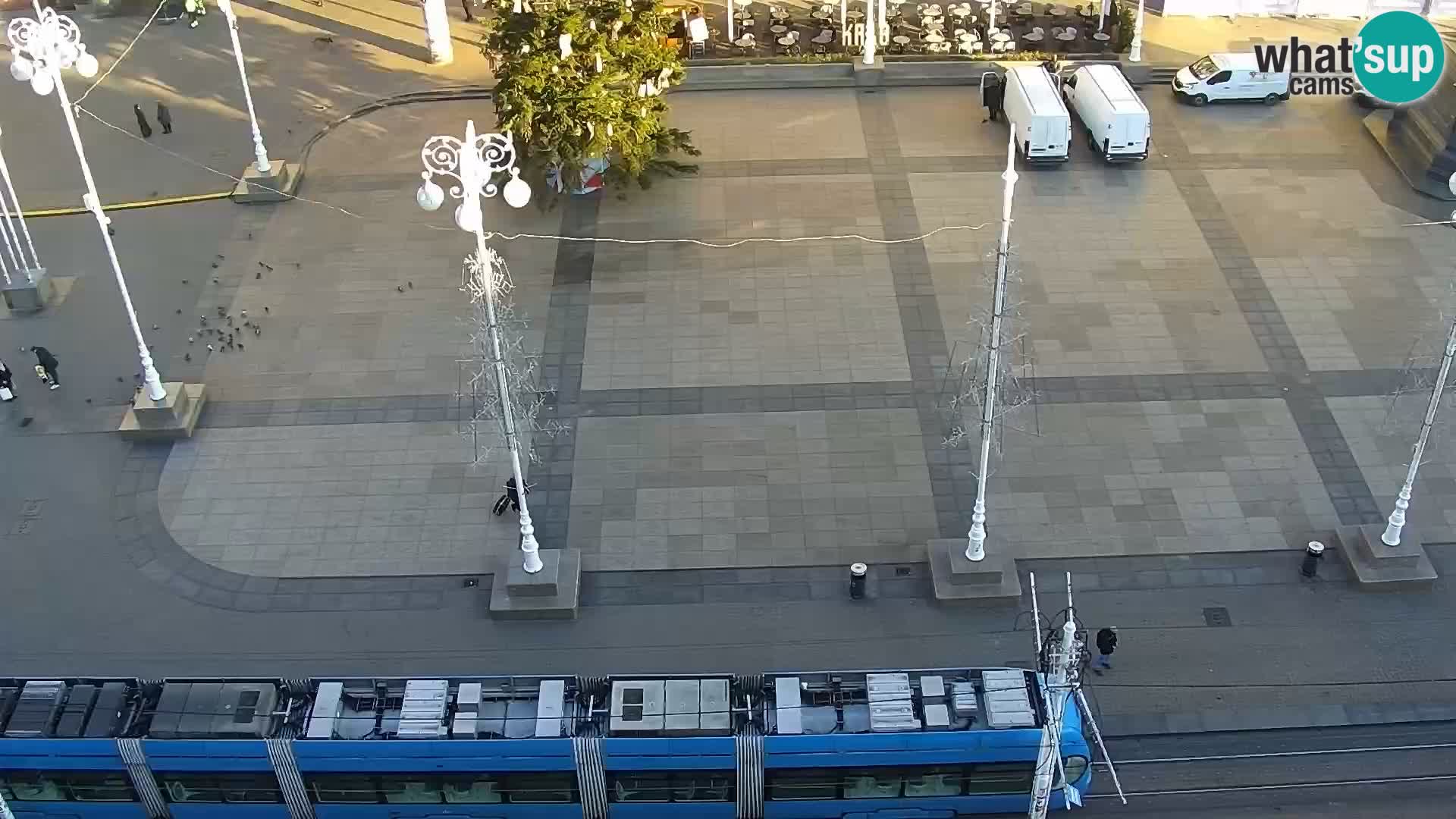 Webcam Zagreb – Ban Jelačić square