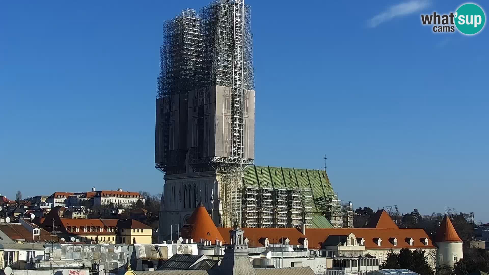 Trg Bana Jelačića v živo Zagreb – Hotel Dubrovnik