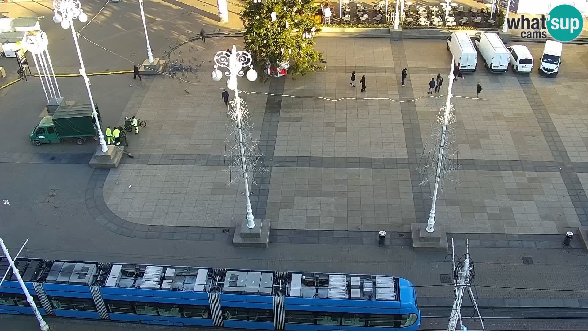 LIVE Webcam Zagreb Hotel Dubrovnik | Ban Jelačić square