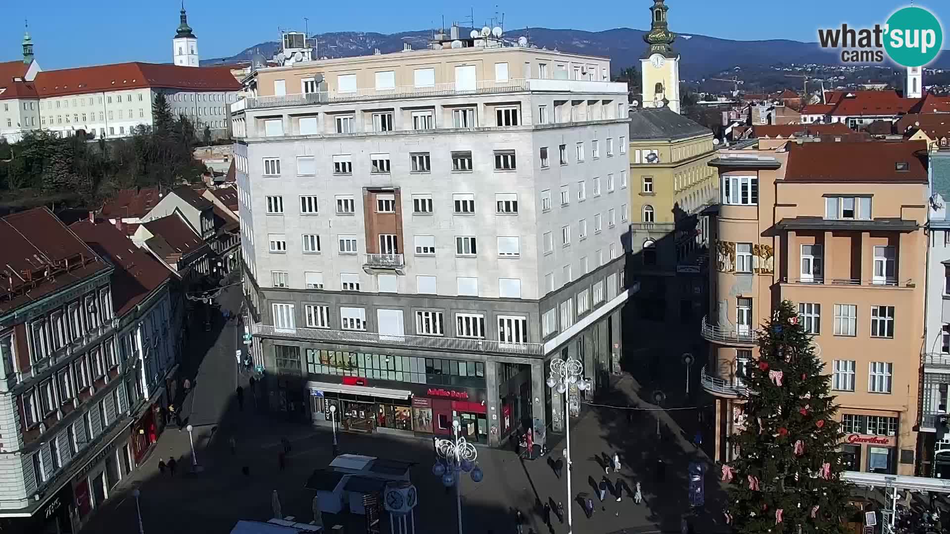 Webcam Zagreb – Plaza Ban Jelačić