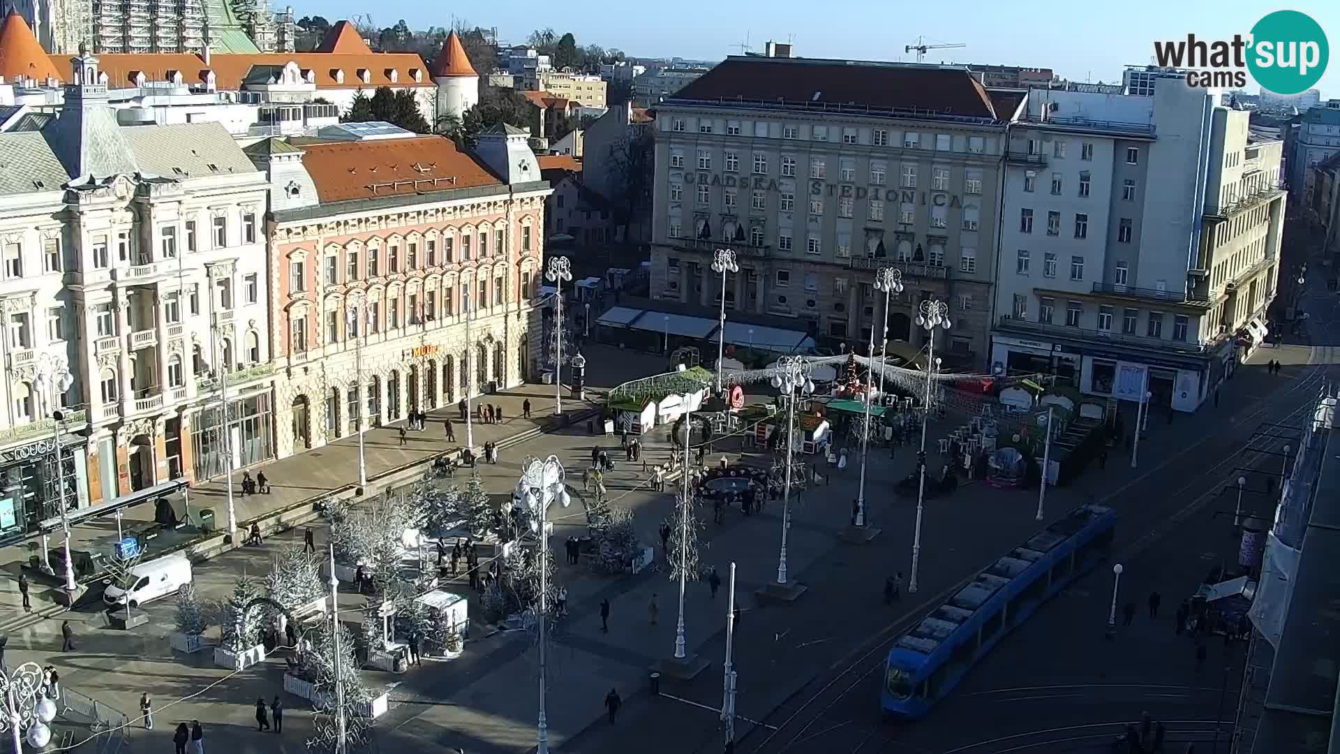 Webcam Zagreb – Carré Ban Jelačić