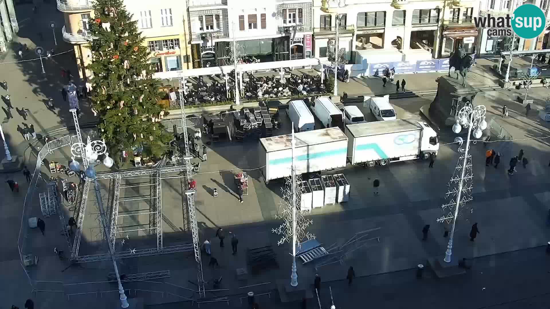 Webcam Zagreb – Ban Jelačić square