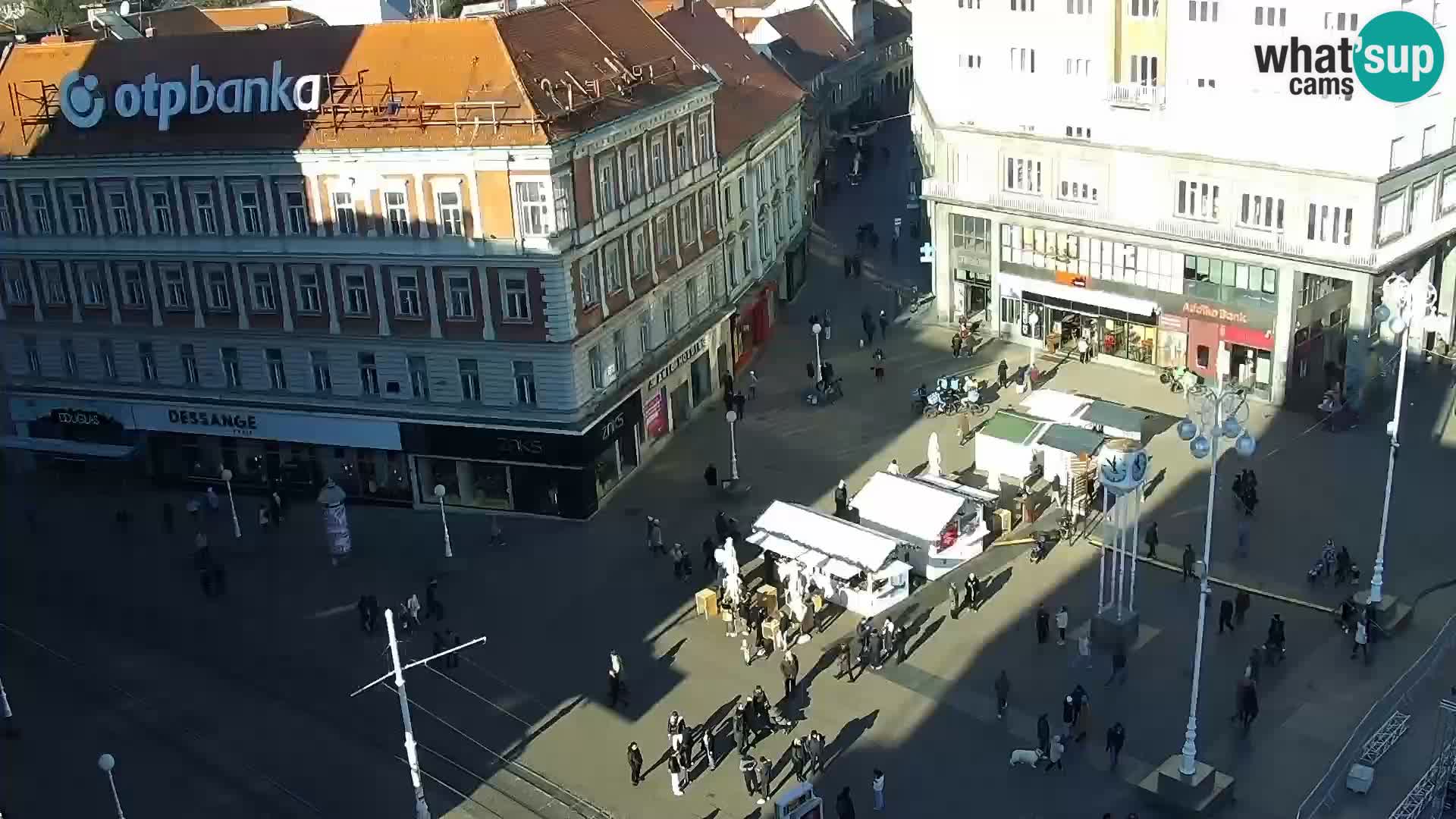 Ban Jelačić live cam Zagreb – Hotel Dubrovnik