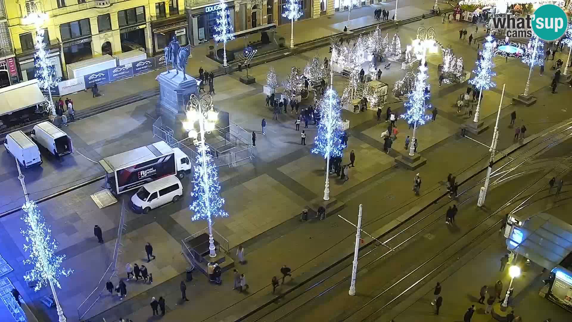 Webcam Zagreb – Ban Jelačić square