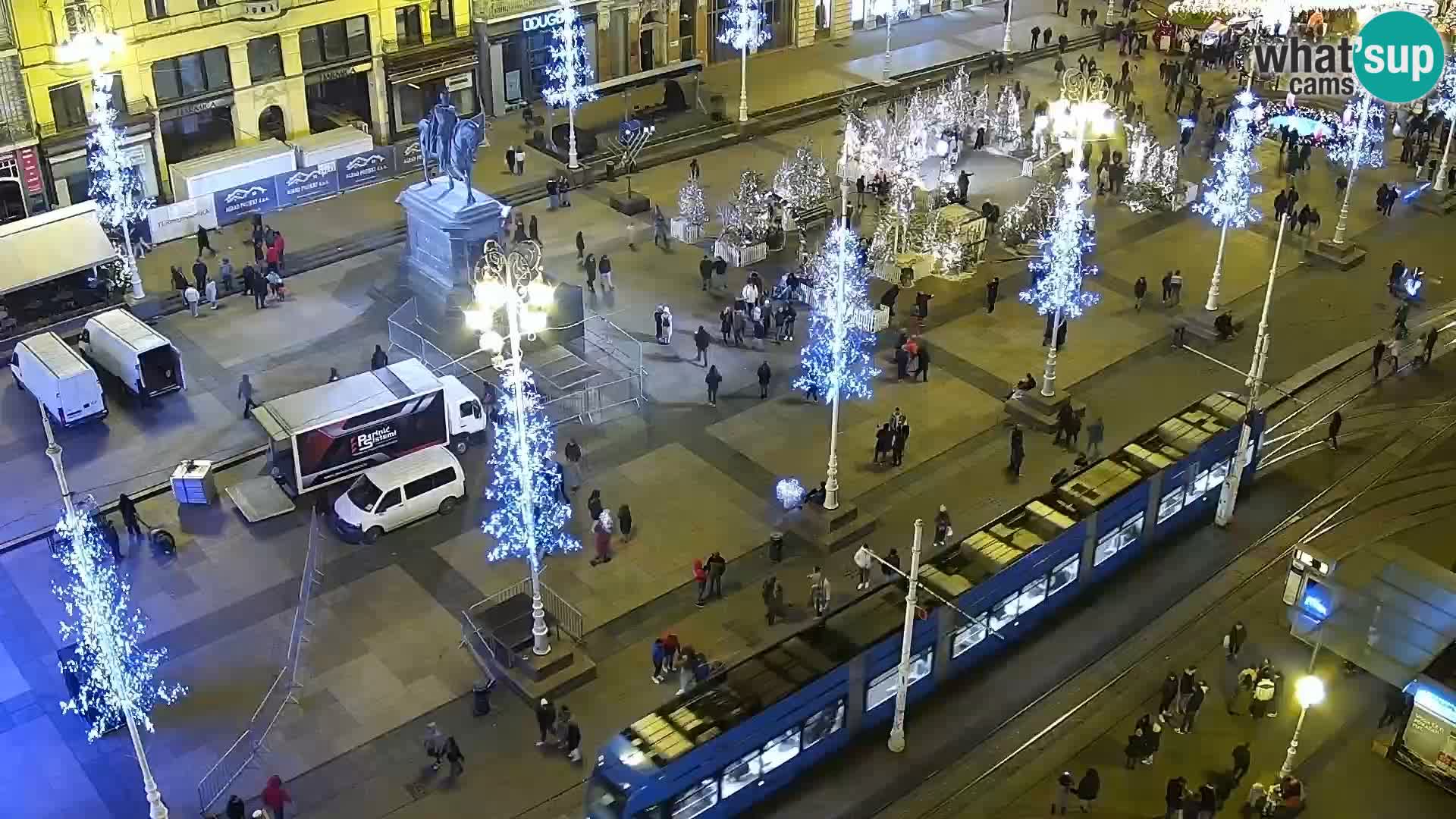 Ban Jelačić live cam Zagreb – Hotel Dubrovnik