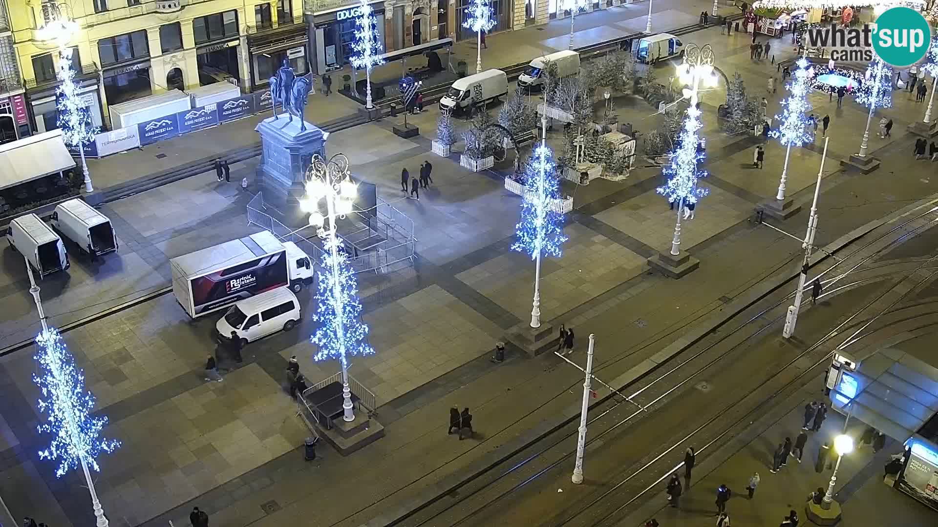 Webcam Zagreb – Carré Ban Jelačić