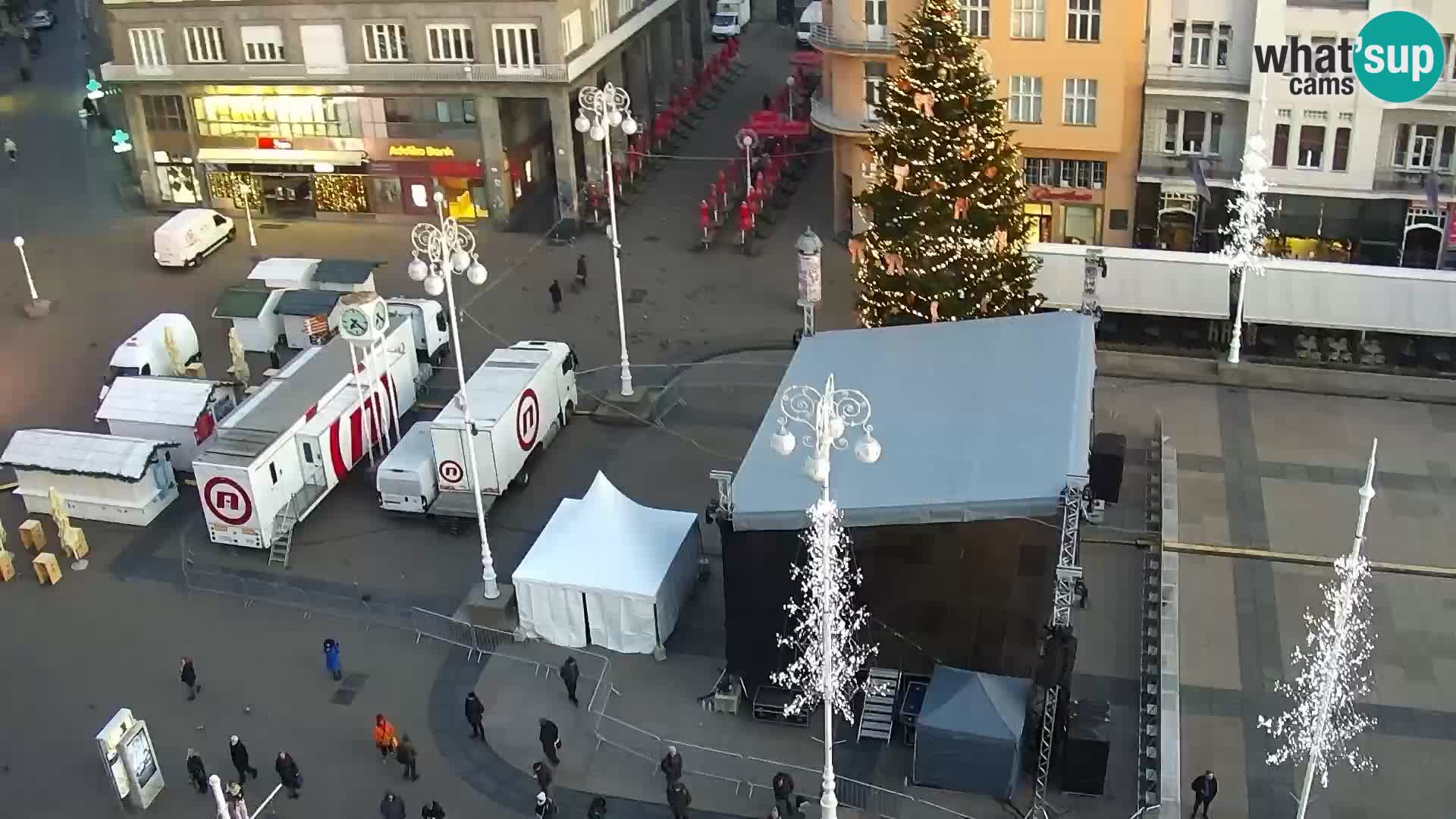 Webcam Zagreb – Plaza Ban Jelačić