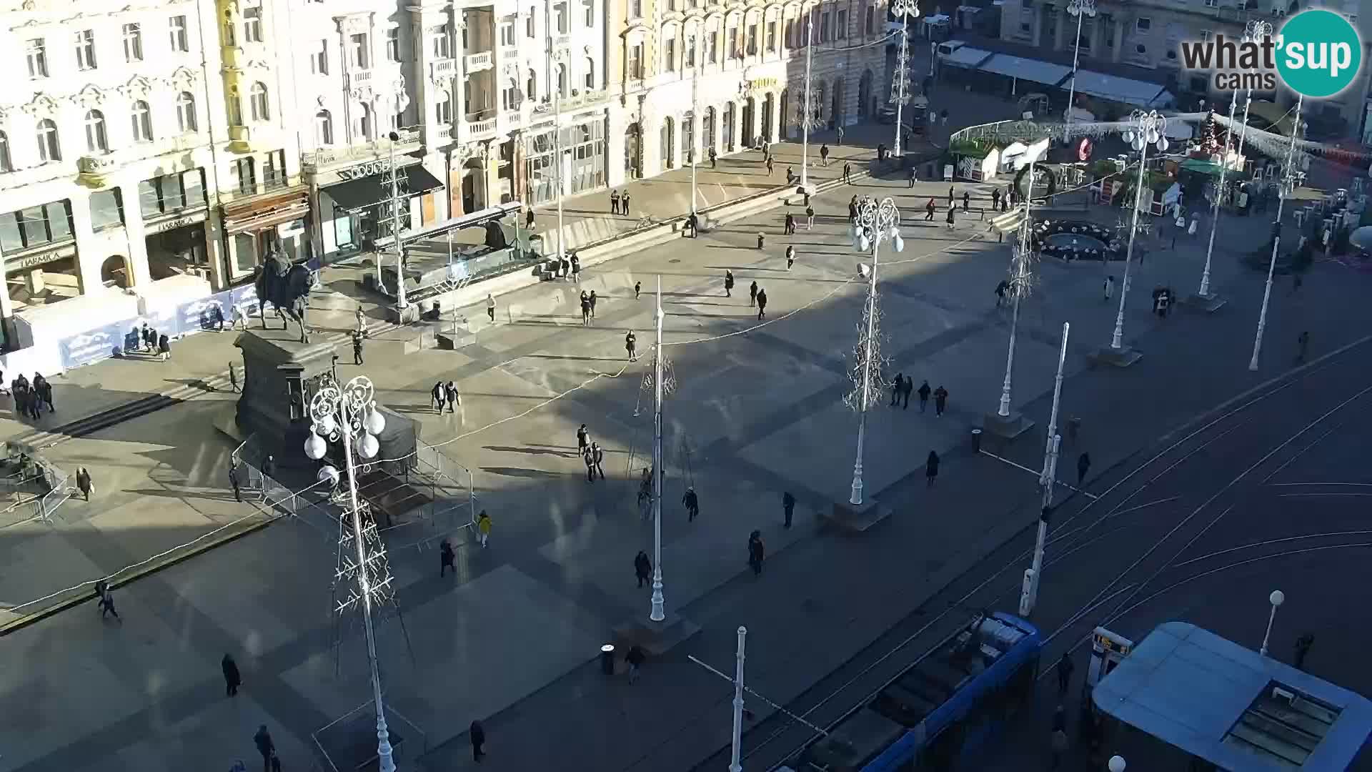 Ban Jelačić Platz  Live webcam Zagreb – Hotel Dubrovnik