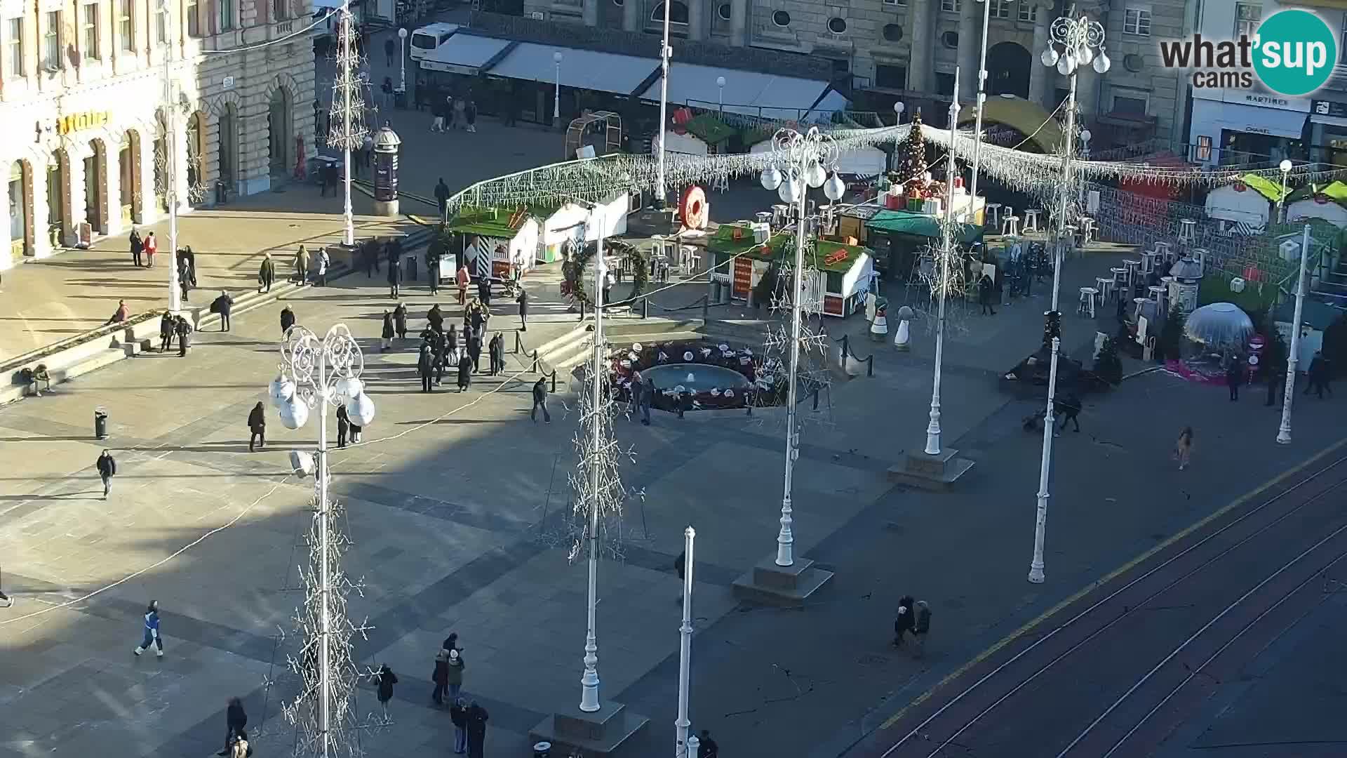 Zagreb – Bana Jelačića square panorama