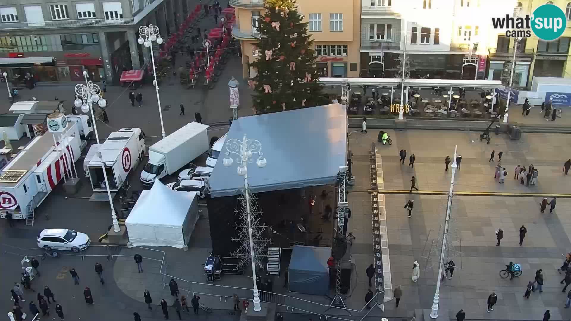 Webcam Zagreb – Ban Jelačić square