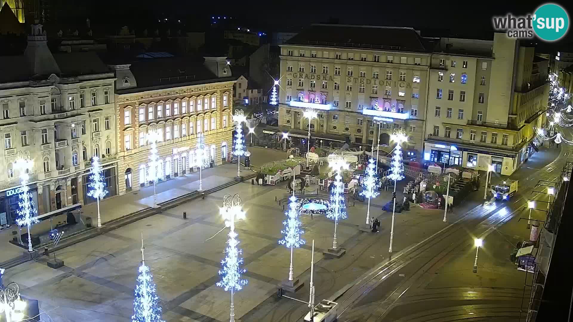 Webcam Zagreb – Ban Jelačić square