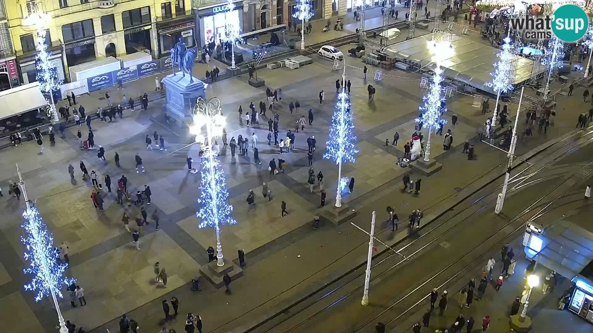 Webcam Zagreb – Ban Jelačić square