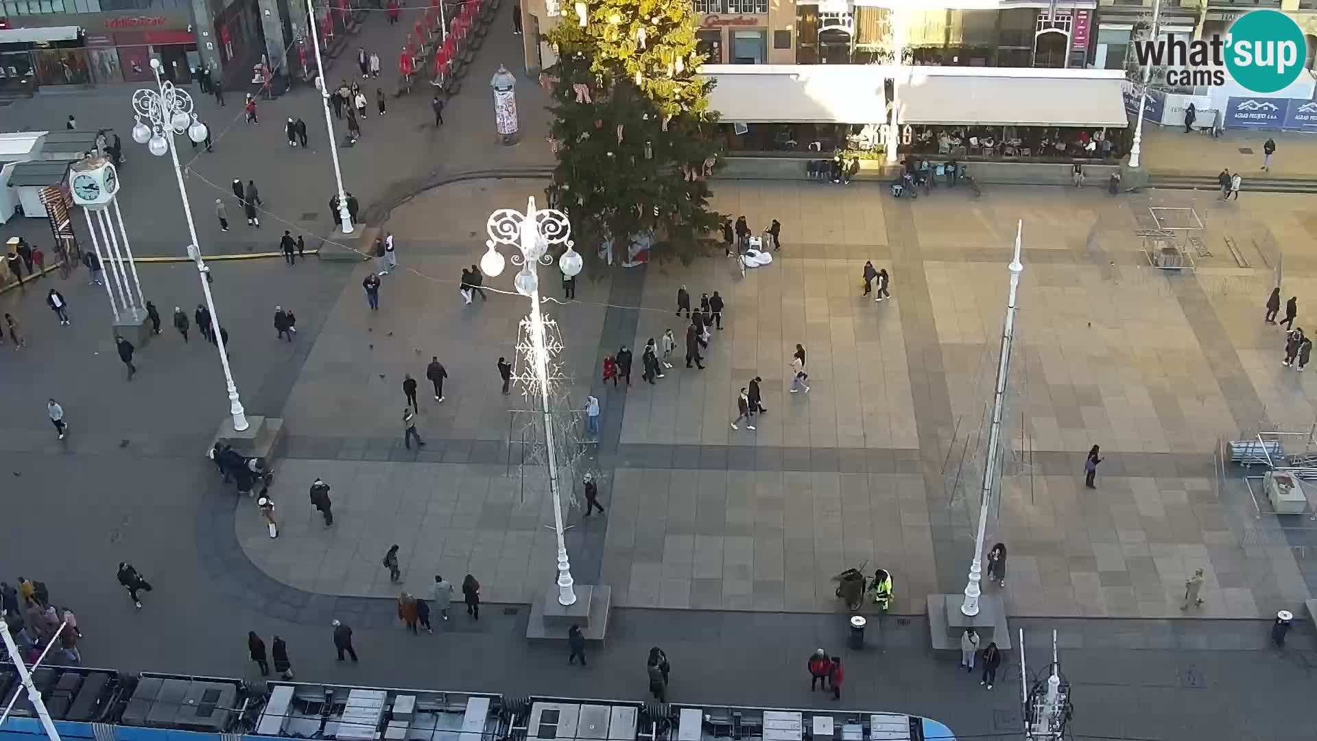 Webcam Zagreb – Ban Jelačić square