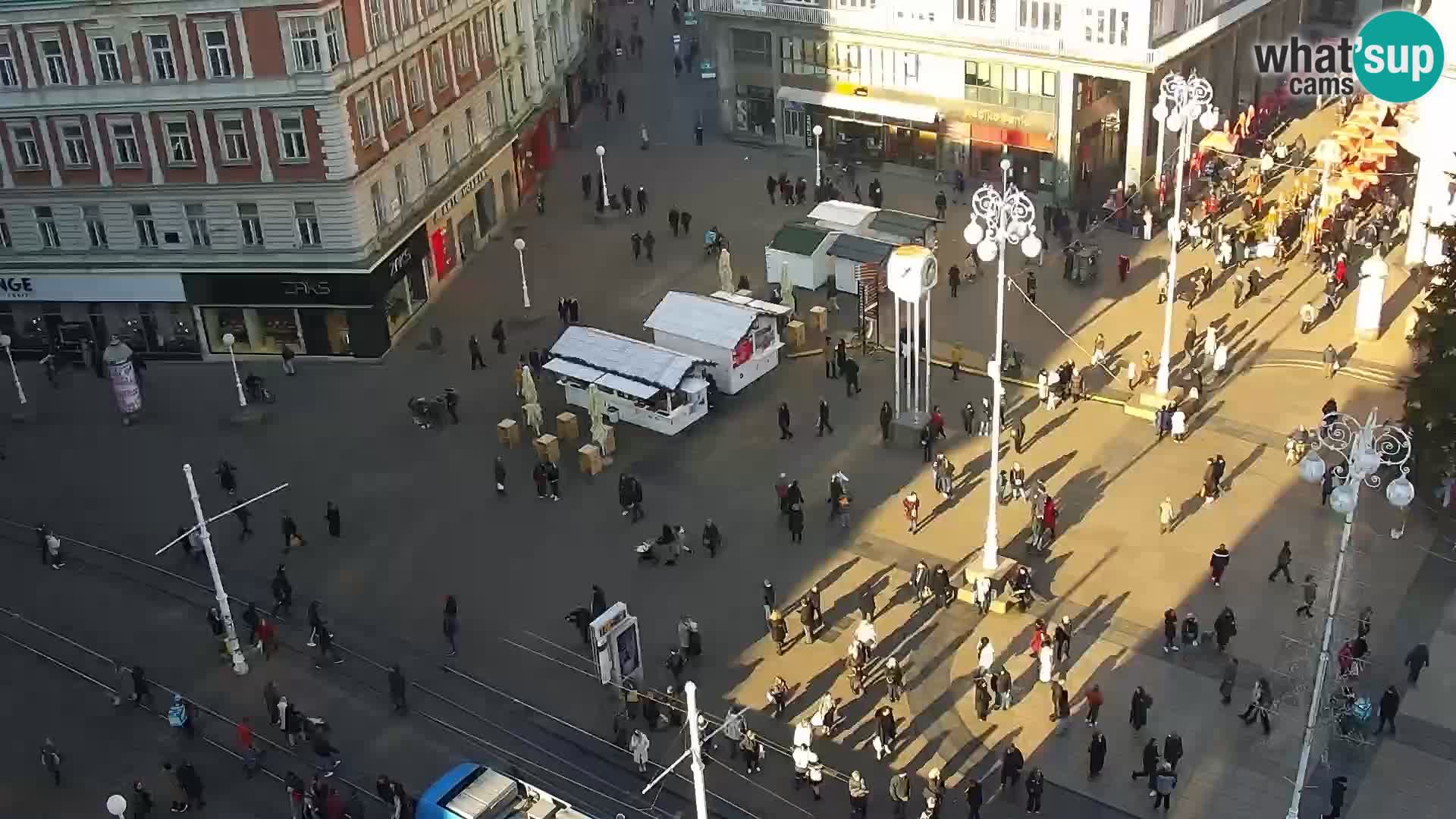 Zagreb – Bana Jelačića square panorama