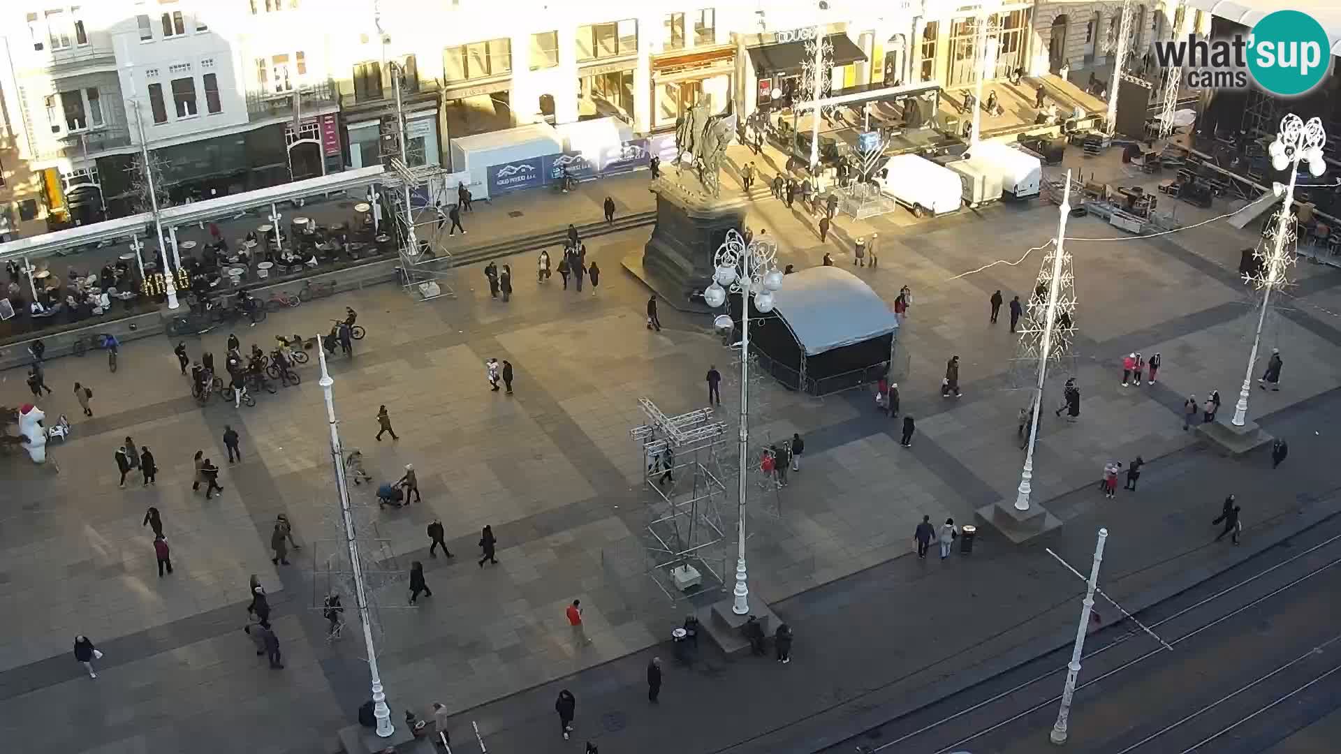 Webcam Zagreb – Ban Jelačić square