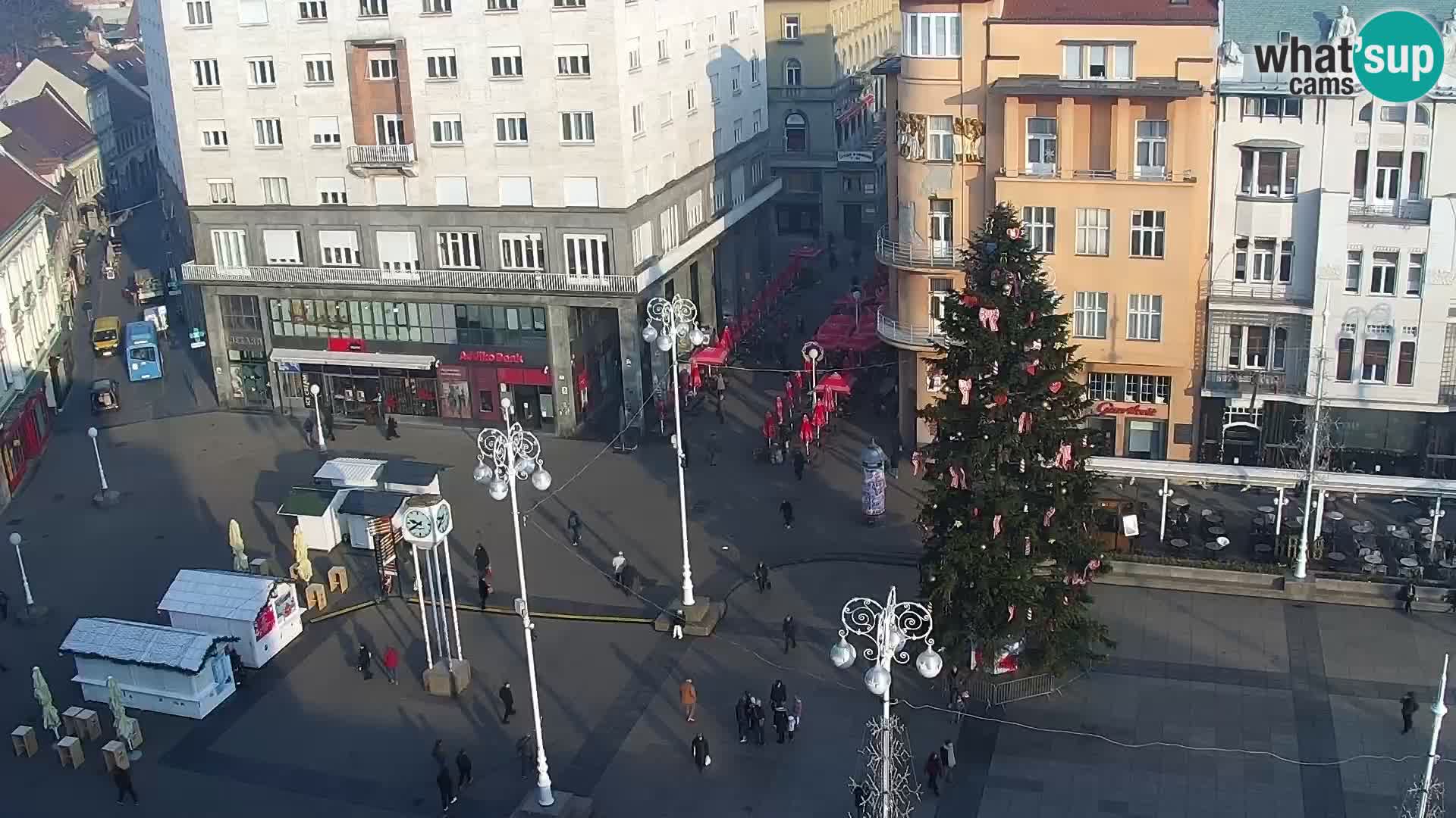 Webcam Zagreb – Ban Jelačić square