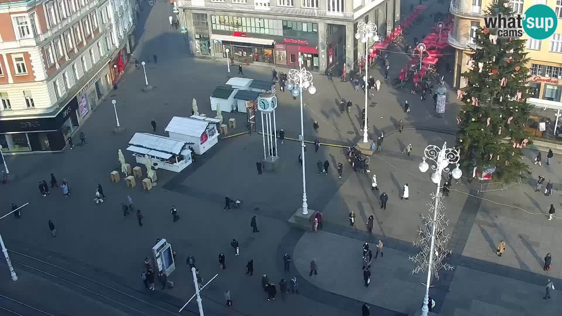 Webcam Zagreb – Ban Jelačić square