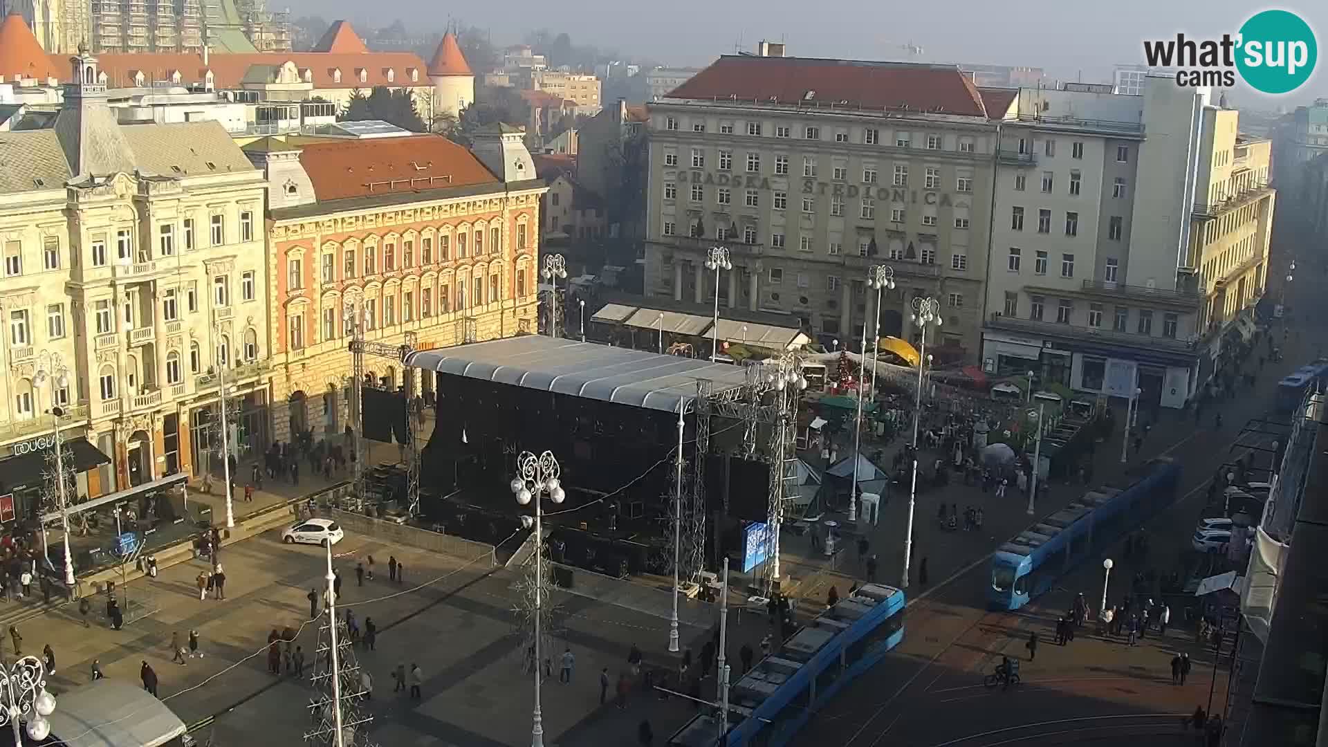 Webcam Zagreb – Carré Ban Jelačić