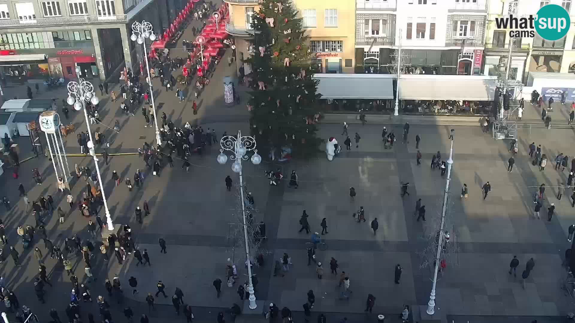 Ban Jelačić live cam Zagreb – Hotel Dubrovnik