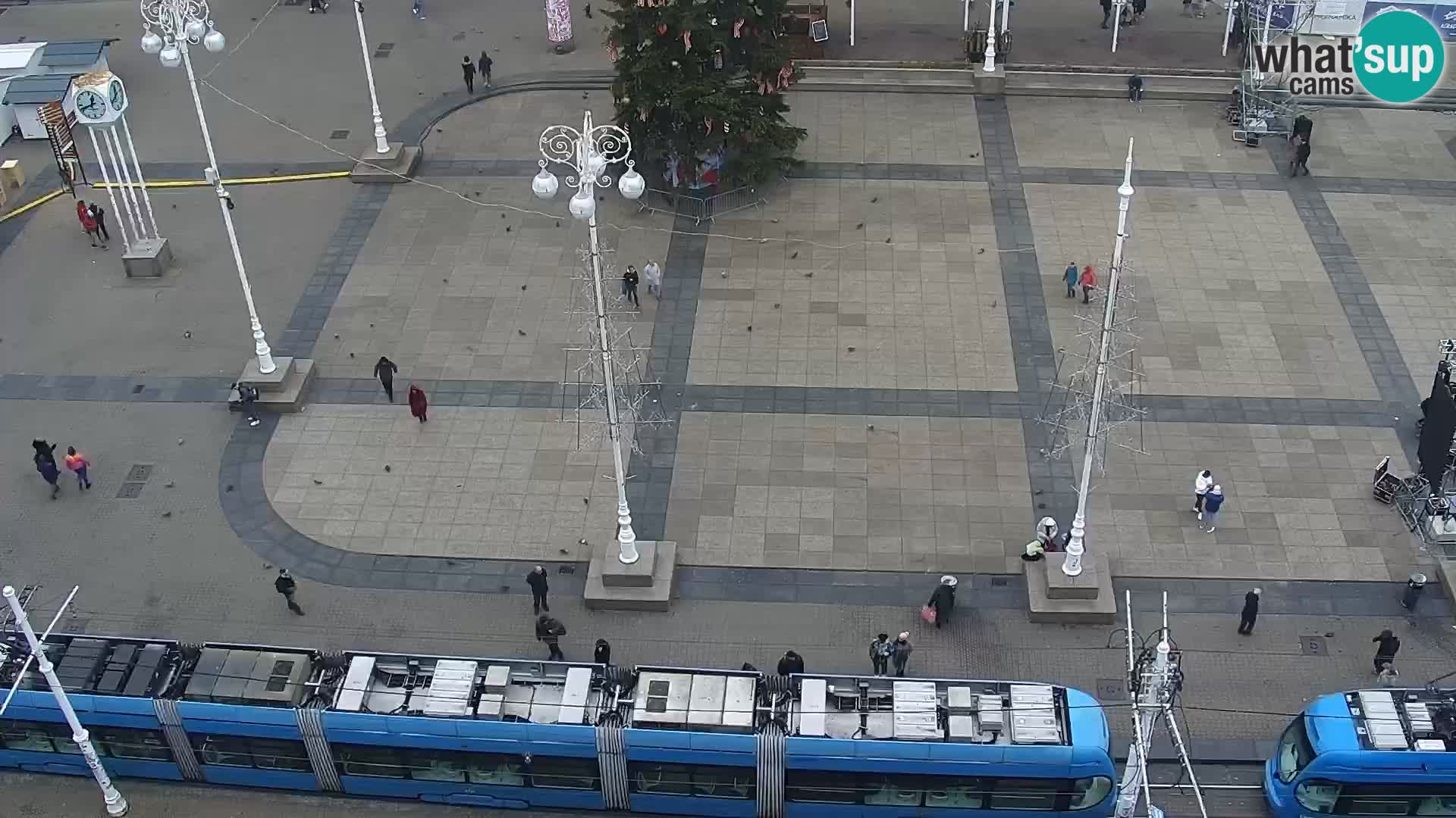 LIVE Webcam Zagreb Hotel Dubrovnik | Ban Jelačić square