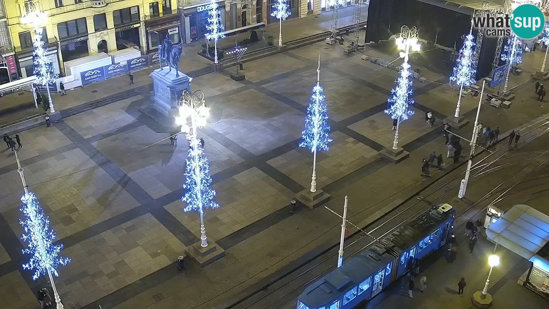 Webcam live Zagreb – Ban Jelačić Platz