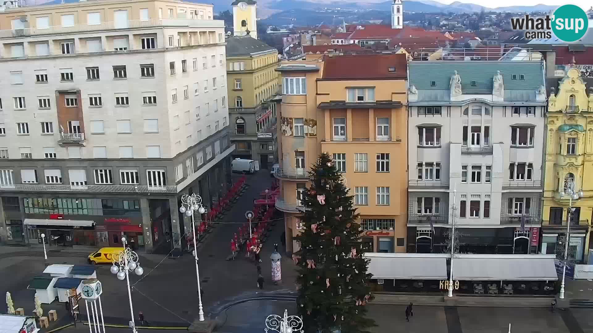 Zagabria – piazza Ban Jelačić