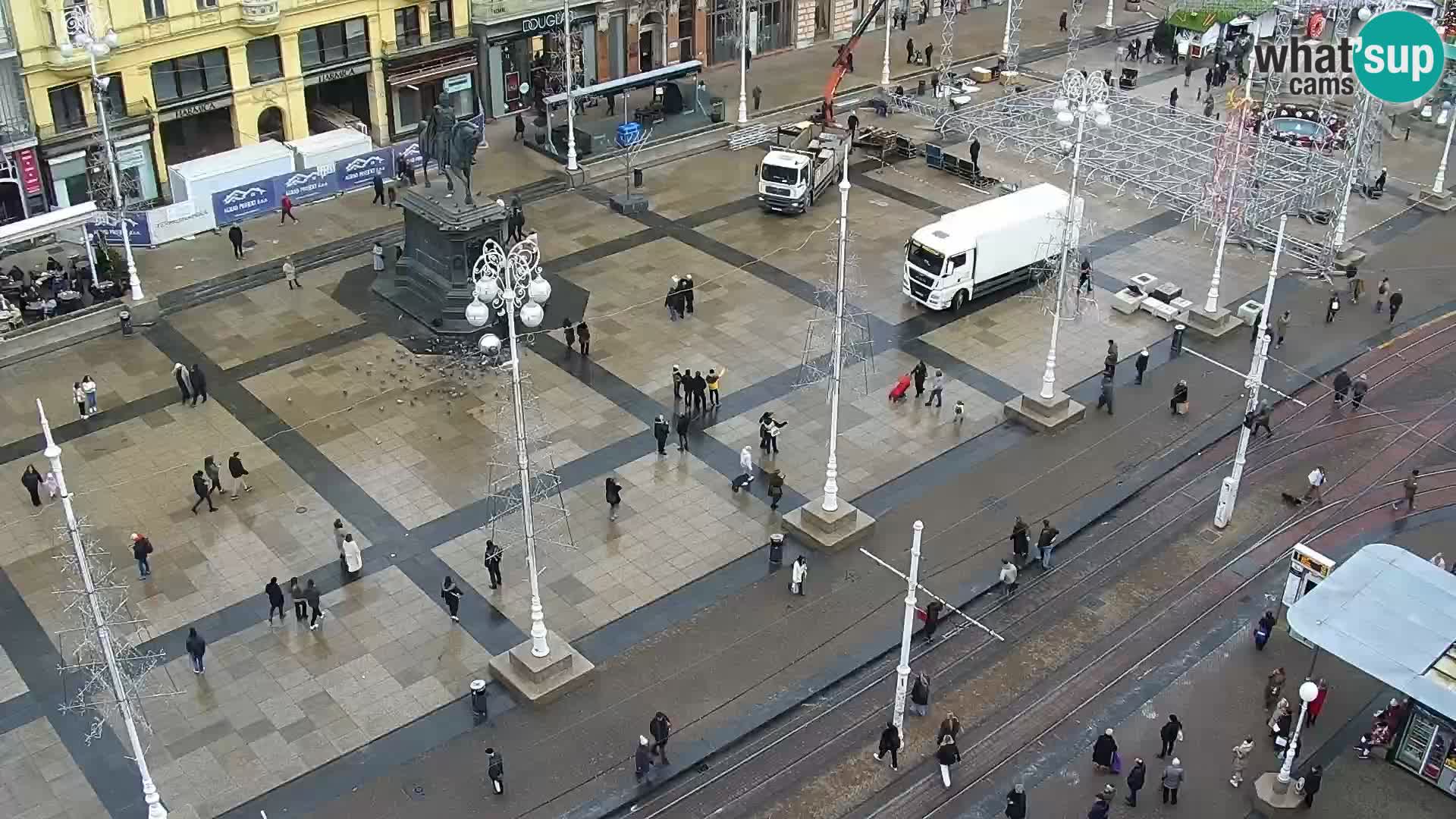 Zagabria – piazza Ban Jelačić