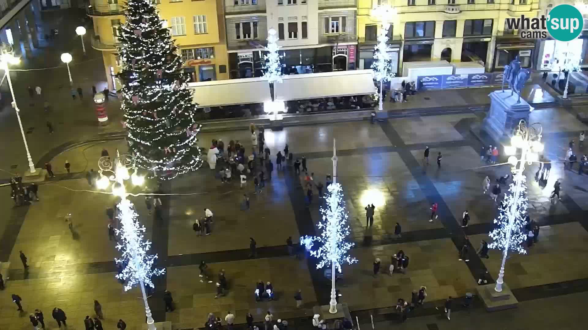 Piazza Ban Jelačić livecam Zagreb – Hotel Dubrovnik