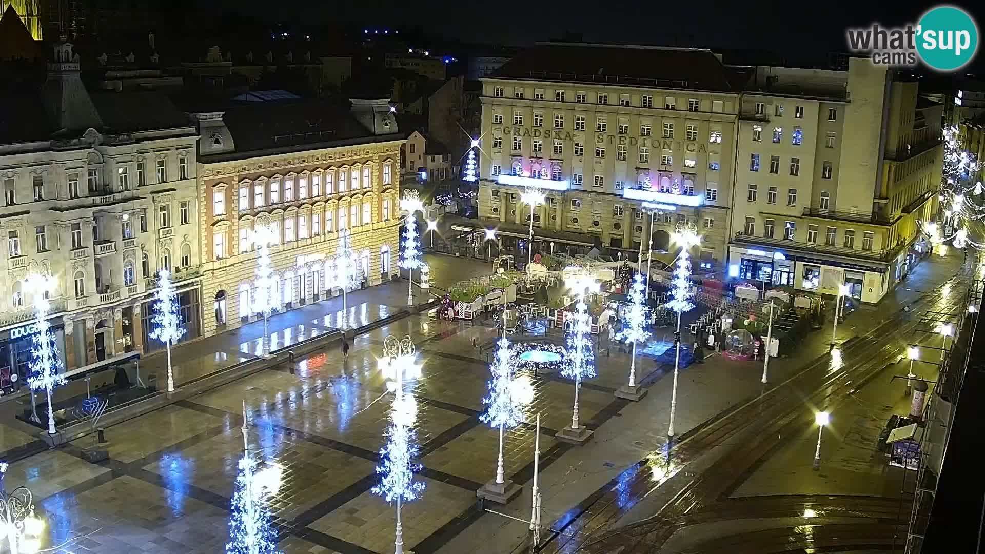 Zagreb – Bana Jelačića square panorama