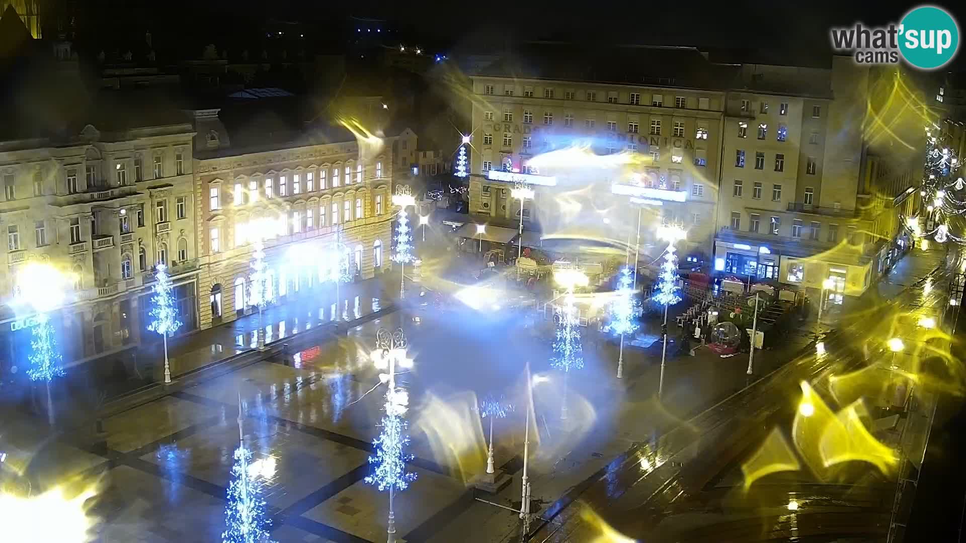 Zagreb – Bana Jelačića square panorama