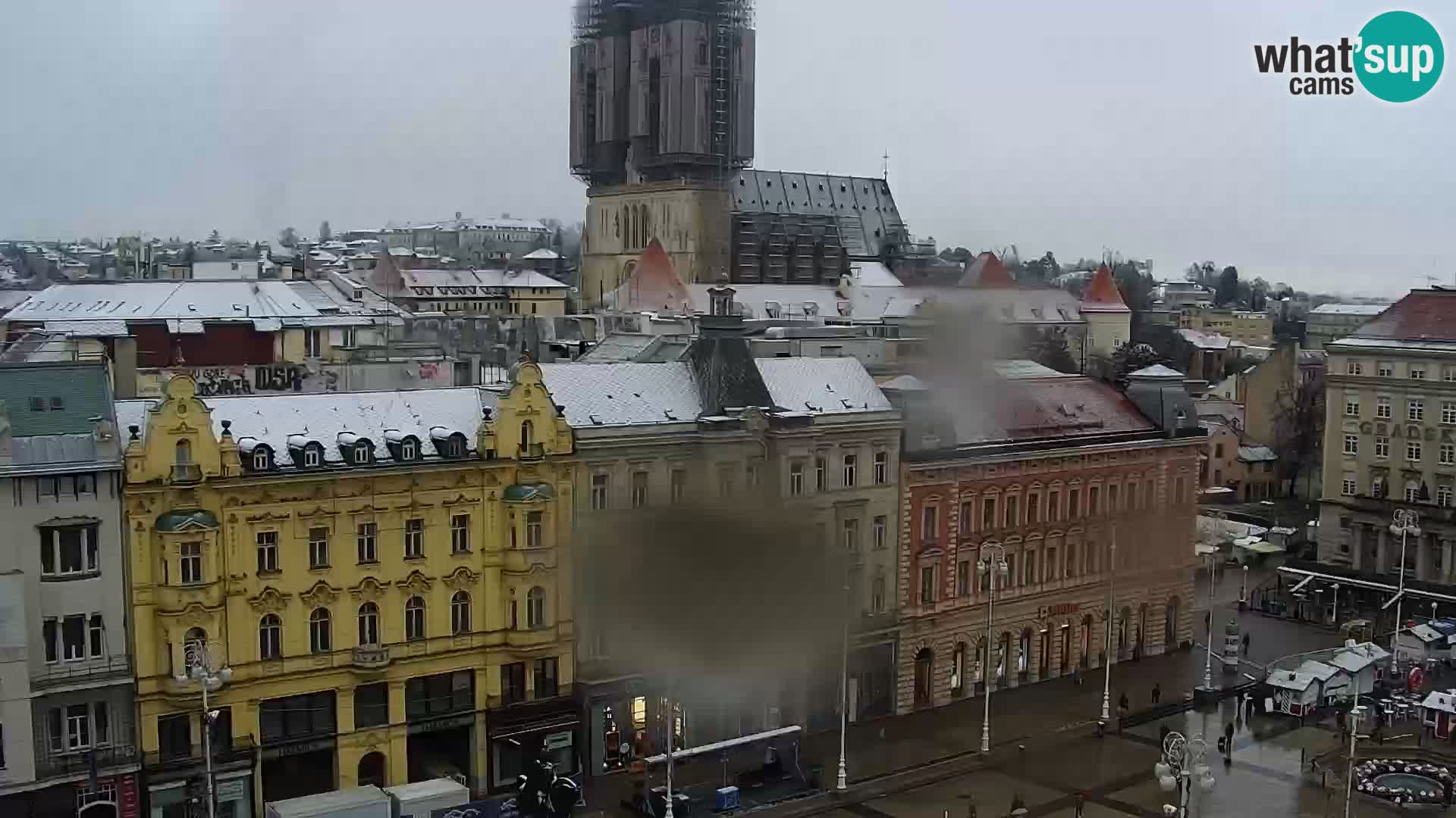 Webcam live Zagreb – Ban Jelačić Platz