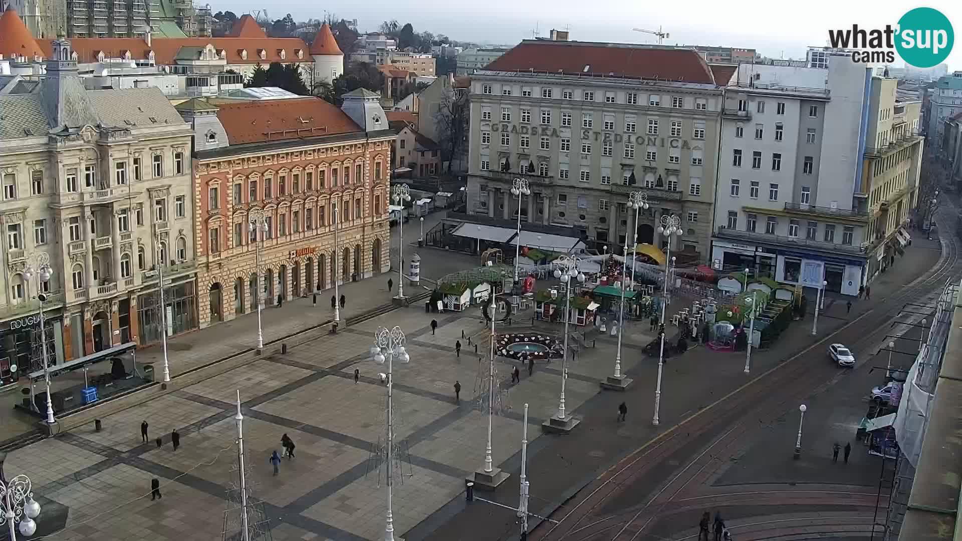 Webcam Zagreb – Carré Ban Jelačić