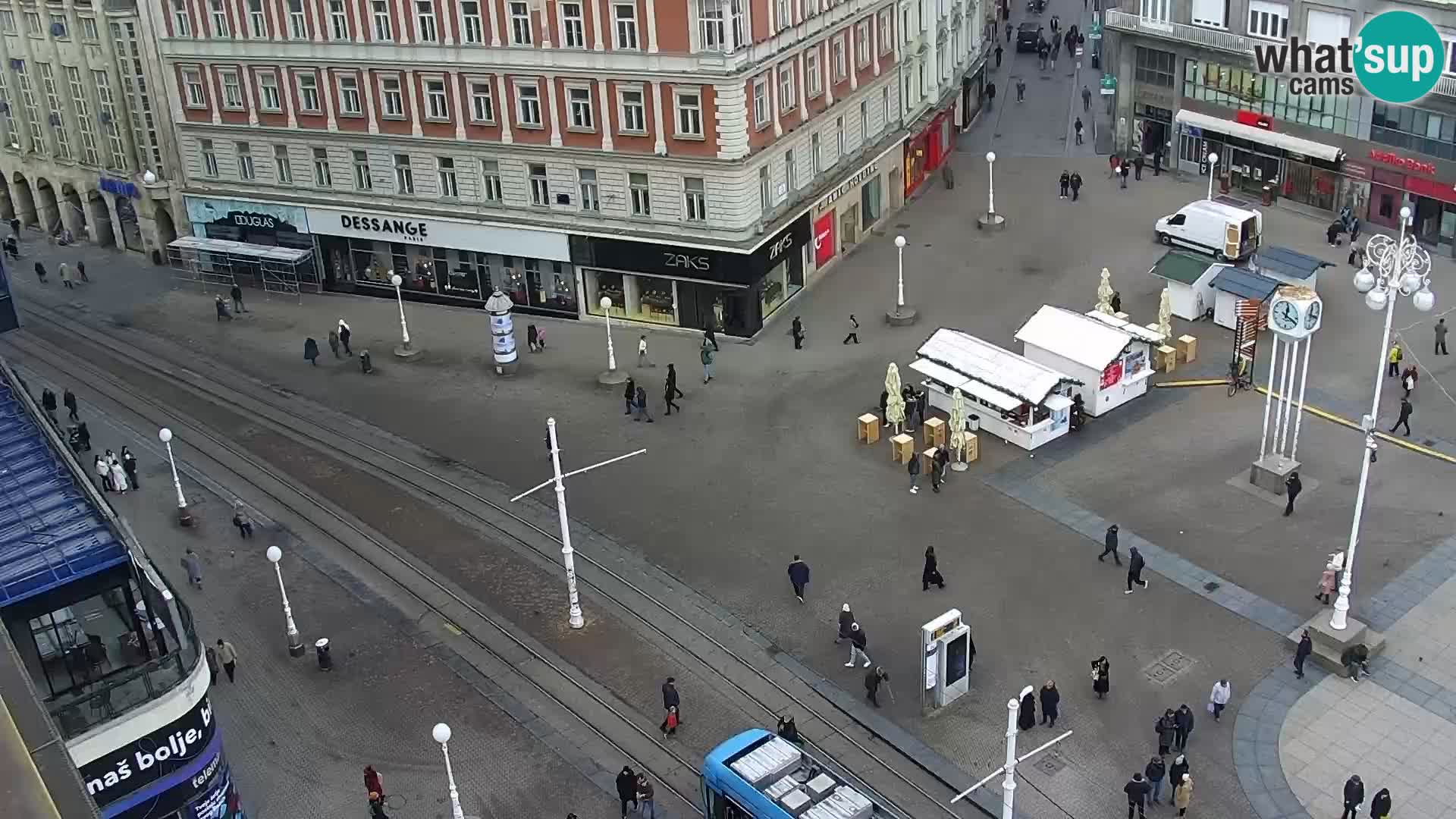 Ban Jelačić live cam Zagreb – Hotel Dubrovnik