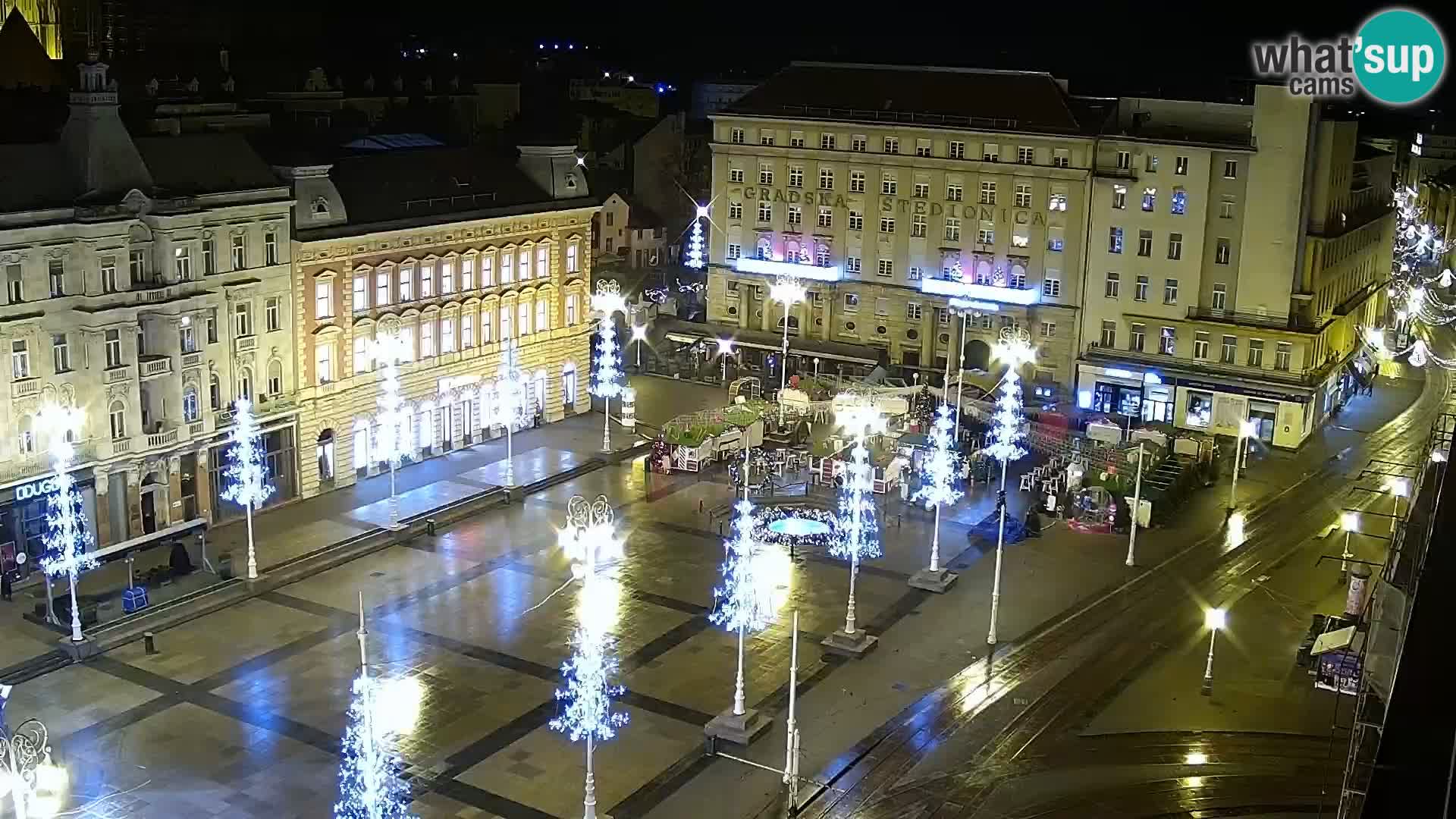 Piazza Ban Jelačić livecam Zagreb – Hotel Dubrovnik