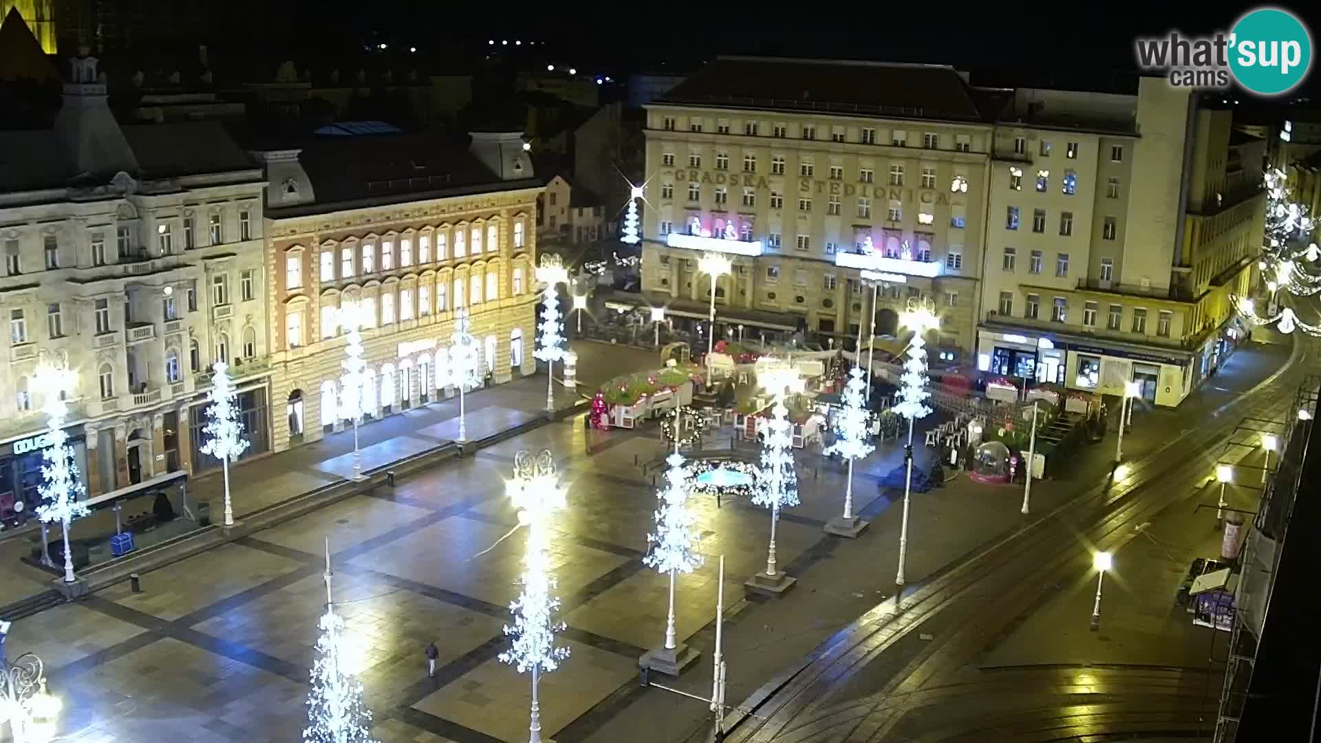 Piazza Ban Jelačić livecam Zagreb – Hotel Dubrovnik