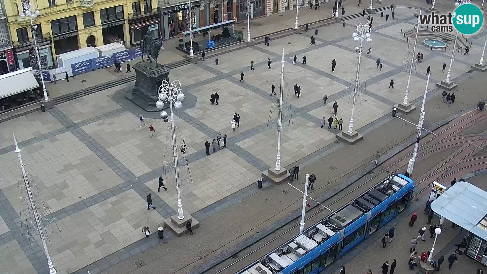 Webcam Zagreb – Ban Jelačić square