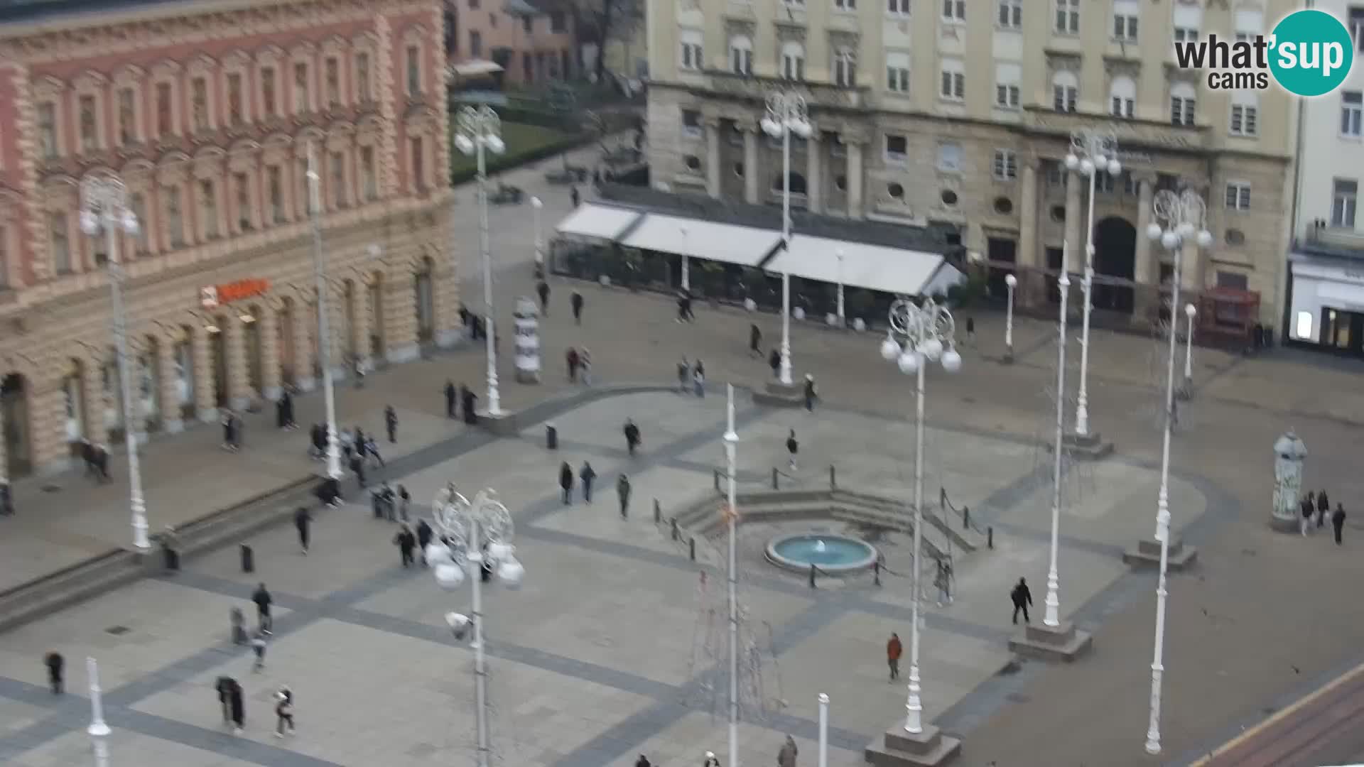 Webcam Zagreb – Ban Jelačić square