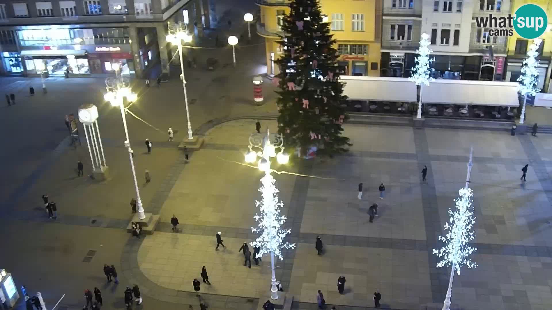 LIVE Webcam Zagreb Hotel Dubrovnik | Ban Jelačić square