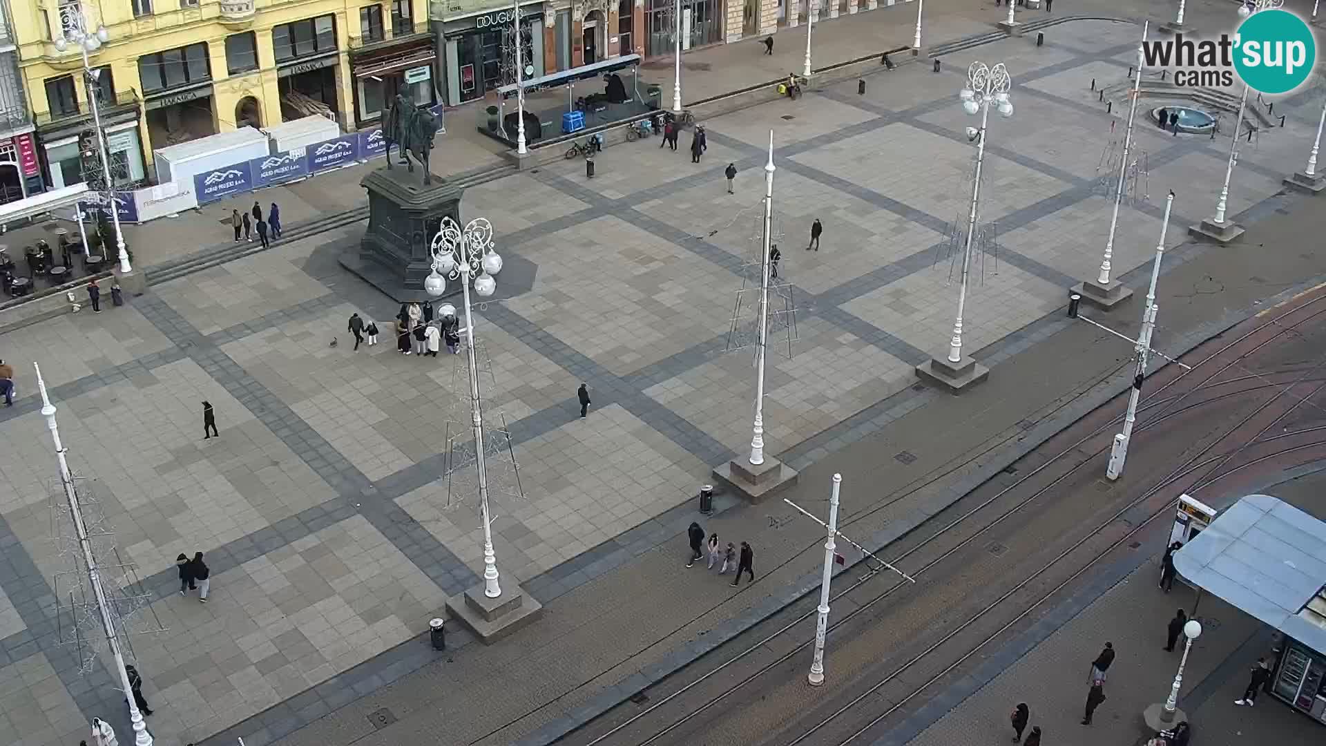 Webcam Zagreb – Ban Jelačić square