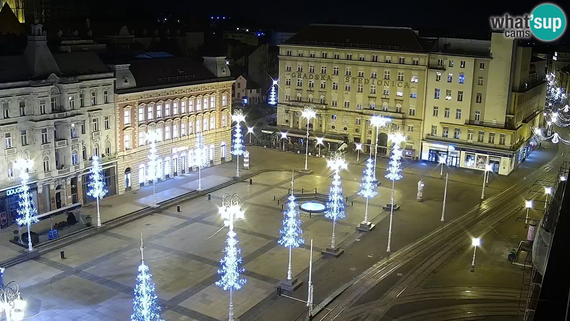 Webcam Zagreb – Ban Jelačić square